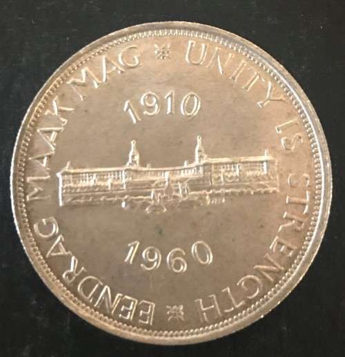 1960 UNION 5 SHILLING *Parliamentary* - 28.35 grams (high grade)