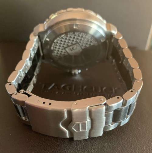 TAG HEUER CEREMIC FORMULA 1 - GENTS - CHRONOGRAPHS - GREY ANTHRACITE BELT - CAU1115