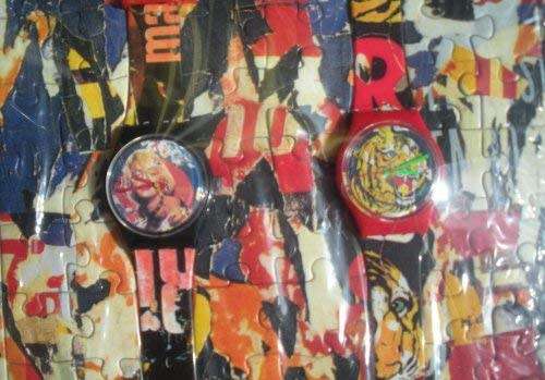 SWATCH - Limited edition Marilyn Monroe & Norma Jean Swatch Watch SET (NEW) 2PCS