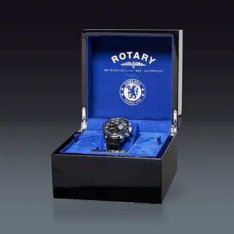 ROTARY CHRONOGRAPH **CEHLSEA FC ** SPECIAL EDITION (PREWORN) MINT SET
