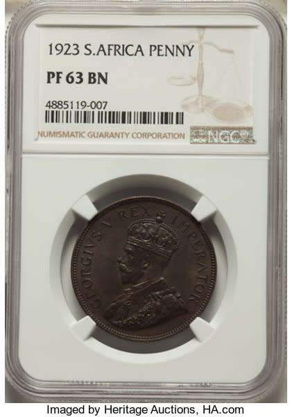 1923 SHORT PROOF SET 8 COIN- PF62 to PF65 * ORIGINAL BOX - NGC GRADE- HERNS VALUE R9100 & MINTG 1120
