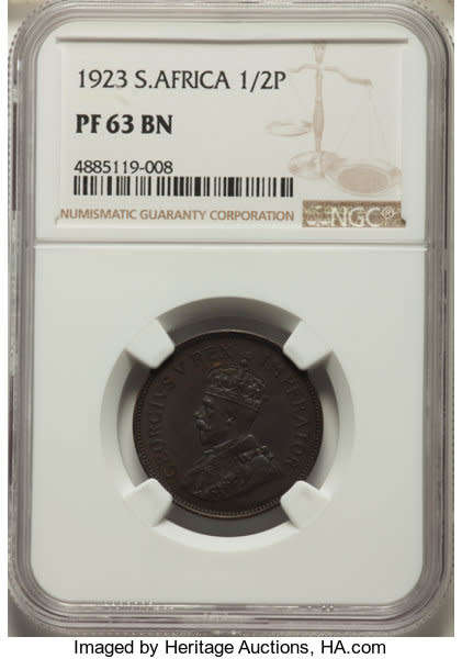 1923 SHORT PROOF SET 8 COIN- PF62 to PF65 * ORIGINAL BOX - NGC GRADE- HERNS VALUE R9100 & MINTG 1120