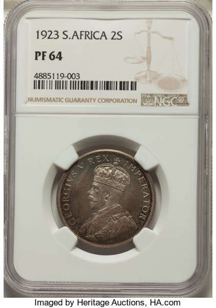 1923 SHORT PROOF SET 8 COIN- PF62 to PF65 * ORIGINAL BOX - NGC GRADE- HERNS VALUE R9100 & MINTG 1120