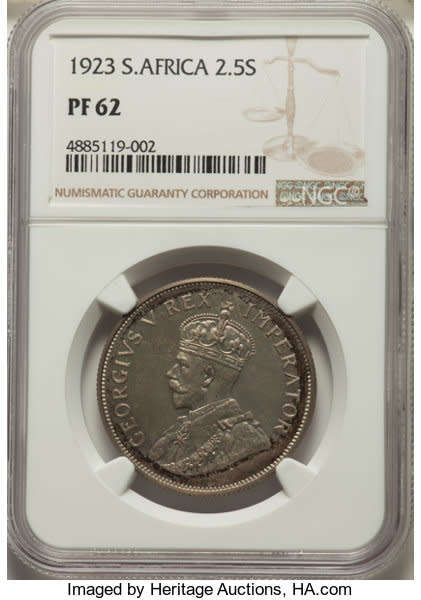 1923 SHORT PROOF SET 8 COIN- PF62 to PF65 * ORIGINAL BOX - NGC GRADE- HERNS VALUE R9100 & MINTG 1120