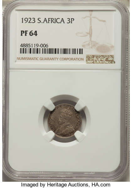 1923 SHORT PROOF SET 8 COIN- PF62 to PF65 * ORIGINAL BOX - NGC GRADE- HERNS VALUE R9100 & MINTG 1120