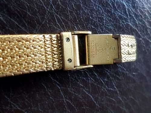 OMEGA DE VILLE 18KT GOLD PLATED 10MICRON AND S/STEEL - LADIES