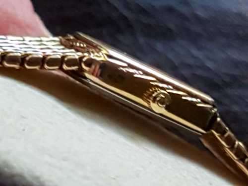 OMEGA DE VILLE 18KT GOLD PLATED 10MICRON AND S/STEEL - LADIES