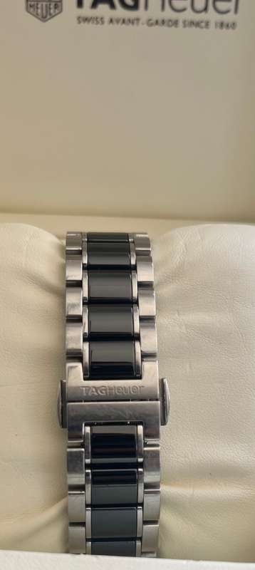 TAG HEUER CEREMIC FORMULA 1 - GENTS - CHRONOGRAPHS - BOX & PAPERS