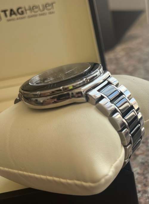 TAG HEUER CEREMIC FORMULA 1 - GENTS - CHRONOGRAPHS - BOX & PAPERS