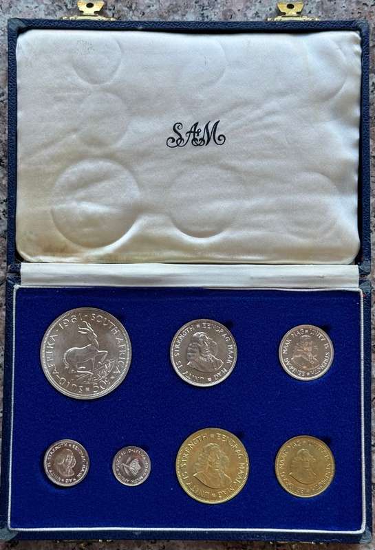 1961 RSA SHORT PROOF SET - ORIGINAL