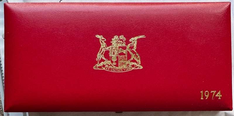 1974 RSA SHORT PROOF SET - ORIGINAL