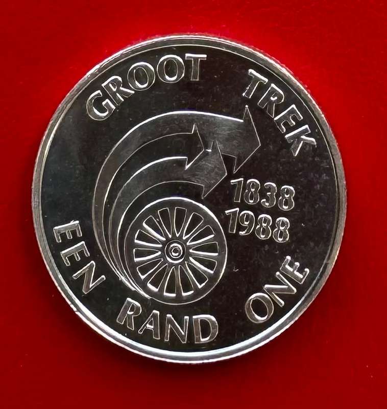 1988 SILVER RAND - GREAT TREK - PROOF