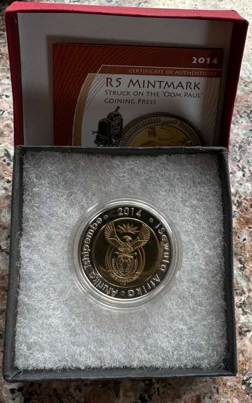 2014 RSA OOM PAUL R5 - IN SAMINT BOX AND CERTIFICATE - 499 MINTED