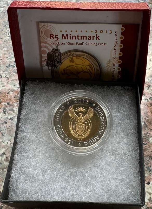 2013 RSA OOM PAUL R5 - IN SAMINT BOX AND CERTIFICATE - 499 MINTED