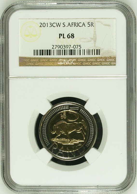 2013 RSA OOM PAUL R5 - PL68 - NGC GRADED - 499 MINTED
