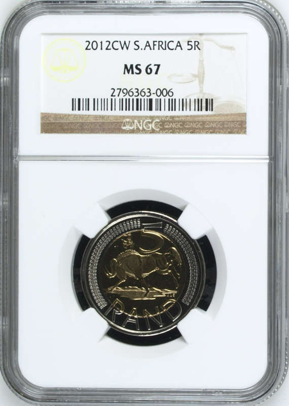 2012 RSA OOM PAUL R5 - MS67 - NGC GRADED