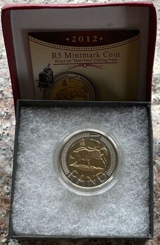 2012 RSA OOM PAUL R5 - IN SAMINT BOX AND CERTIFICATE