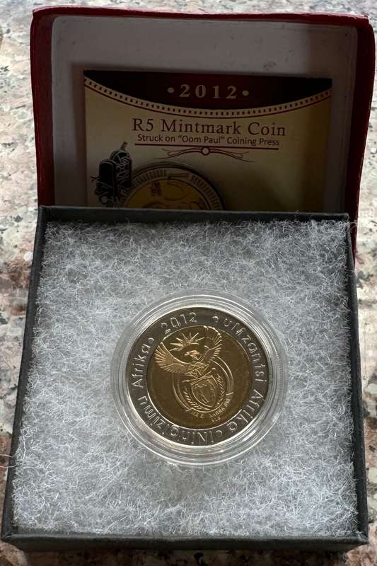 2012 RSA OOM PAUL R5 - IN SAMINT BOX AND CERTIFICATE