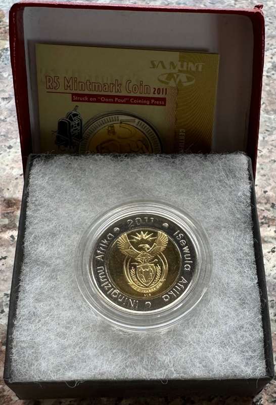 2011 RSA OOM PAUL R5 - IN SAMINT BOX AND CERTIFICATE