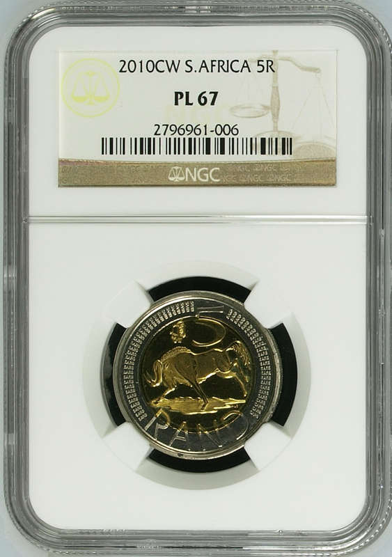 2010 RSA OOM PAUL R5 - PL67 - NGC GRADED