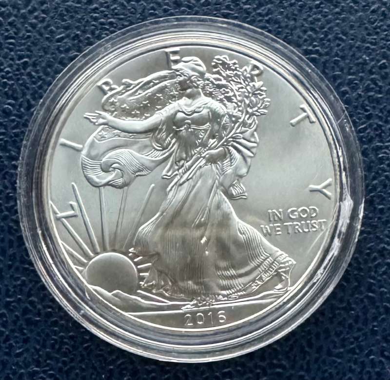 1oz U.S.A SILVER EAGLES mix dates *Liberty* 1oz Silver rounds