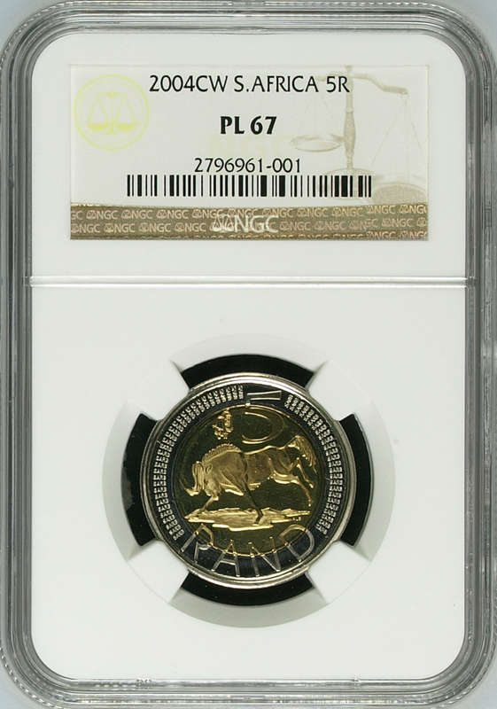 2004 RSA OOM PAUL R5 - PL67 - NGC GRADED