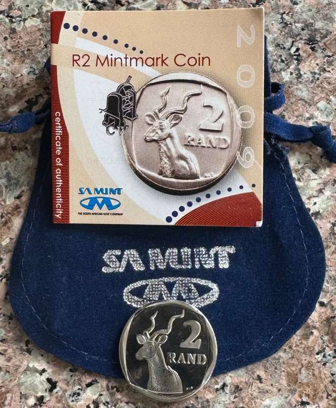2009 RSA OOM PAUL R2 *MINT ERRORS** - IN SAMINT BAG & CERTIFICATE
