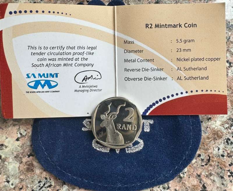 2009 RSA OOM PAUL R2 *MINT ERRORS** - IN SAMINT BAG & CERTIFICATE