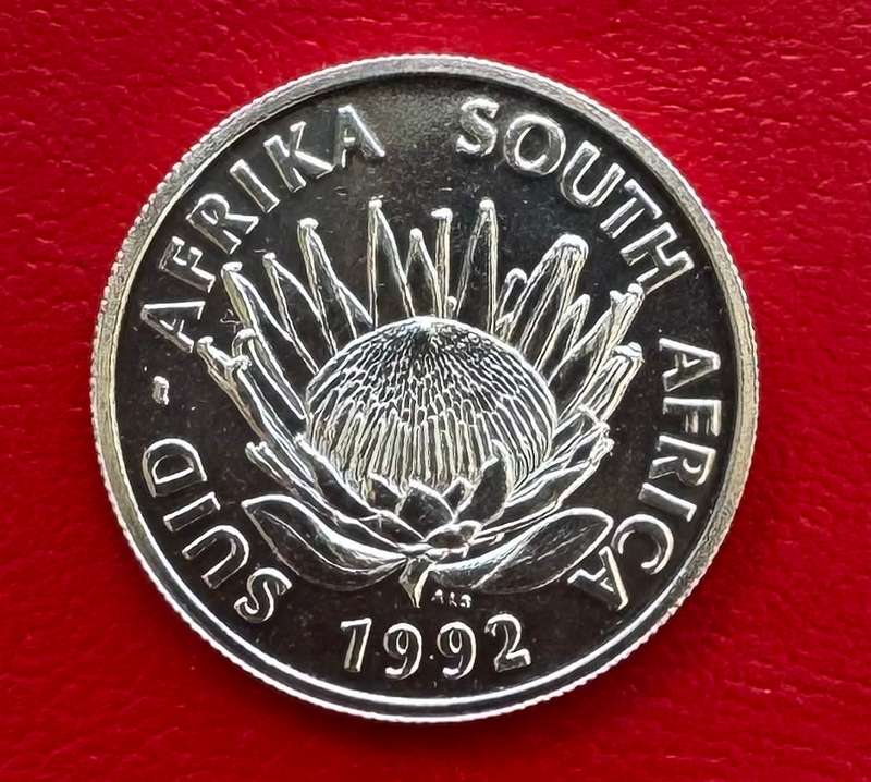 1992 SILVER RAND - COINAGE - UNC