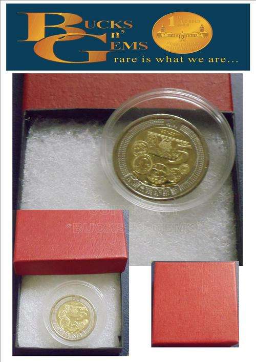 3 AVAILABLE----NEW 2011 SARB 90TH ANIVERSARY R5 COIN  IN SAMINT BOX