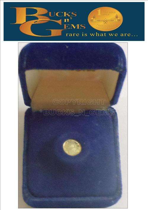 **NEW ON BIDORBUY** GOLD KRUGER RAND MINI ---- 14 KARAT GOLD ++ CERTIFICATE--FIRST ON BIDORBUY--