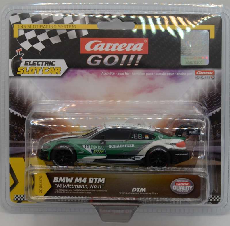 Carrera Go BMW M4 DTM `M. Wittmann No. 11`