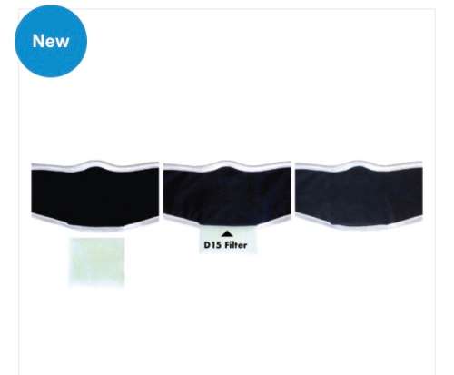 ISO Approved FILTER reusable face masks - All Sizes (kids just make extra slit on sides)