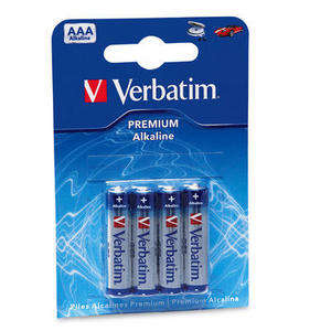 AAA Batteries Verbatim - Low/No Postage