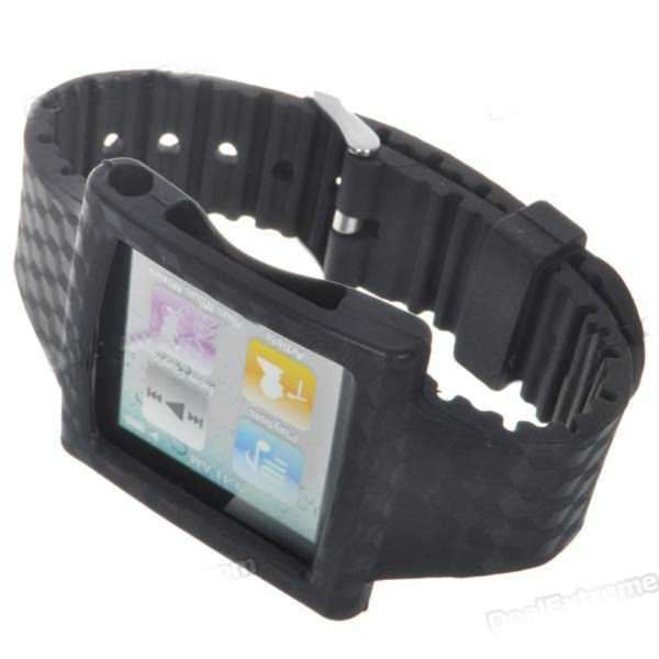 **NANO OWNERS** = Wrist Watch Style Silicone Case iPod Nano 6