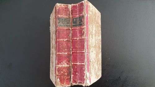 Two Bible commentaries in Dutch printed in 1792 - Bijbelverklaring