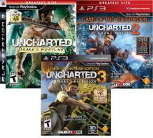 * LATE ENTRY * - Uncharted 1 , 2 , 3 (PS3)