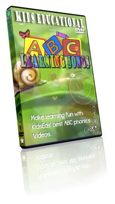 KidsEd ABC Learning songs.   Phonics learning dvd for kids