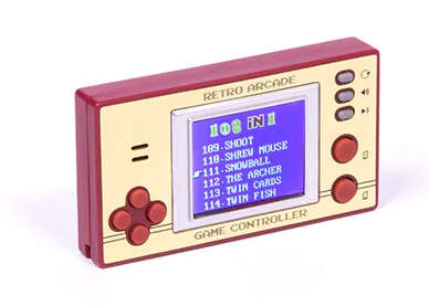 Retro Pocket Games Controller with LCD Screen | Over 100 8-bit Games