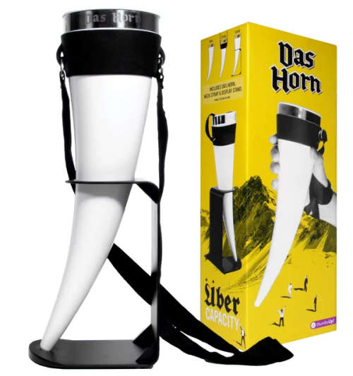 Das Horn Viking Beer Drinking Horn (With Strap)