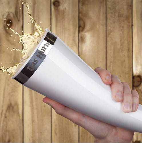 Das Horn Viking Beer Drinking Horn (With Strap)