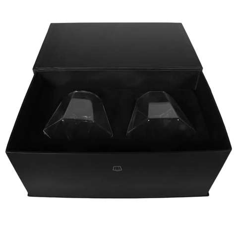 Diamond Whiskey Glasses Set | 2 Piece