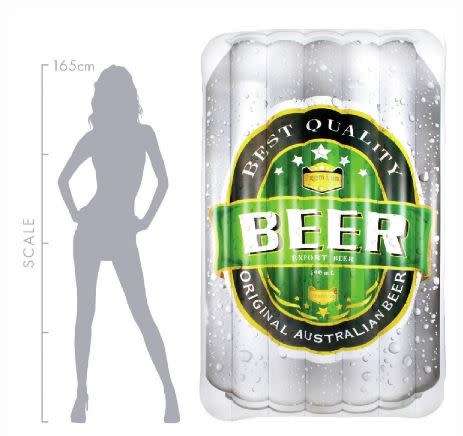 Beer Can Inflatable Pool Float