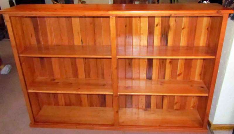 BOOKSHELF=HUGE!!=OREGON PINE=awesome!!!=186 x 35 x 122,5cm=Absolutely Stunning!!! Have a Look!!!!!!!