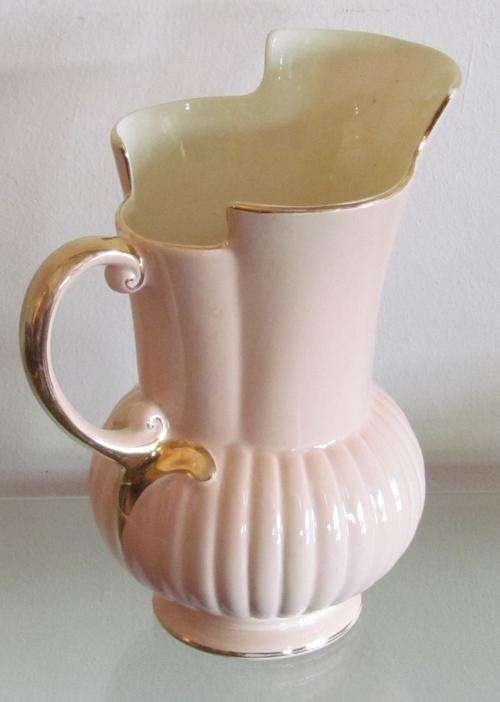 CROWN DEVON PINK VASE/JUG/Pitcher=ENGLAND=Stunning Art Deco Piece!!!!!!=Multiple Uses=Make an offer?