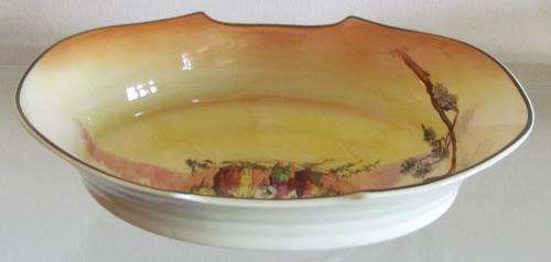 ROYAL DOULTON THE GLEANERS BOWL D6123 Shape 1018 1940 ENGLAND