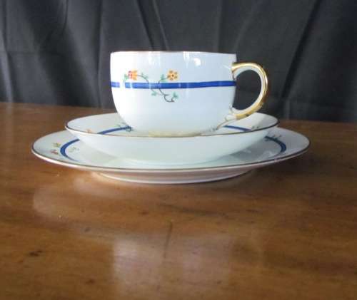 PARAGON English Fine Bone China TEA Trio Registered No. 717595 UNUSUAL & Exquisite!!!!