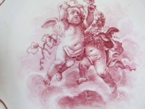 MEISSEN?? CHERUBS decorative Plate=Meissen??=Angels=CHERUBS.