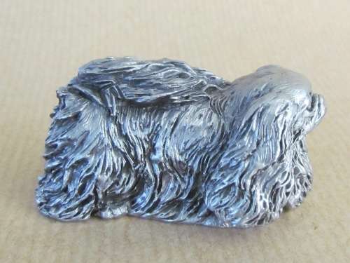 PEKINGESE DOG PER single DOG ROYAL SELANGOR MALAYSIA PEWTER `Canine Companions` DOGS