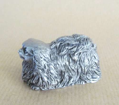 PEKINGESE DOG PER single DOG ROYAL SELANGOR MALAYSIA PEWTER `Canine Companions` DOGS